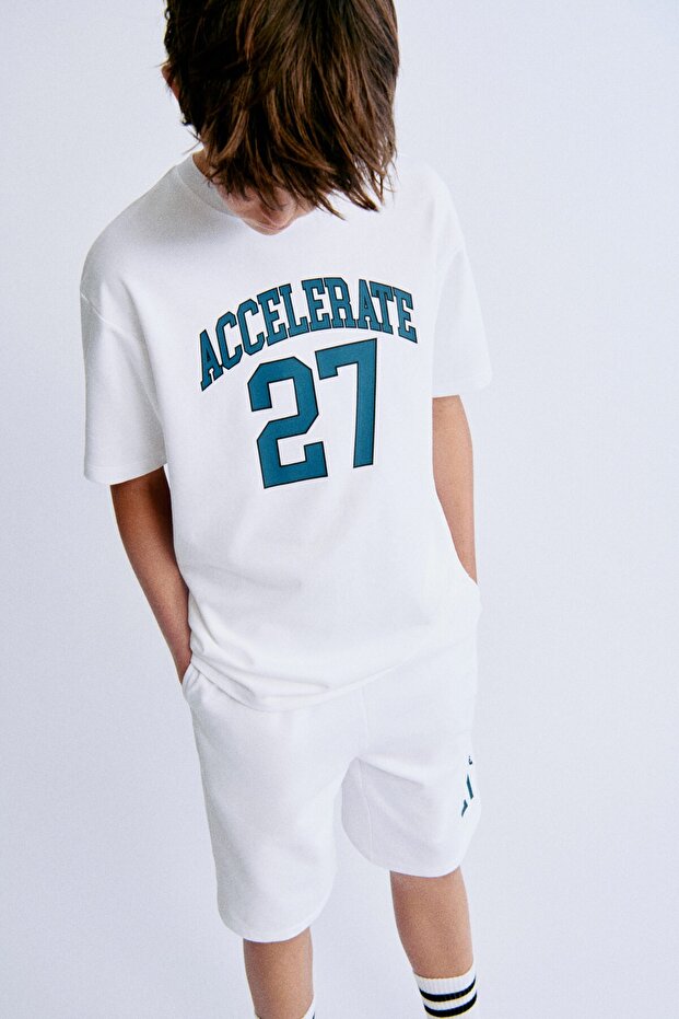 2 Parçalı Tişört ve Şort Set - 2