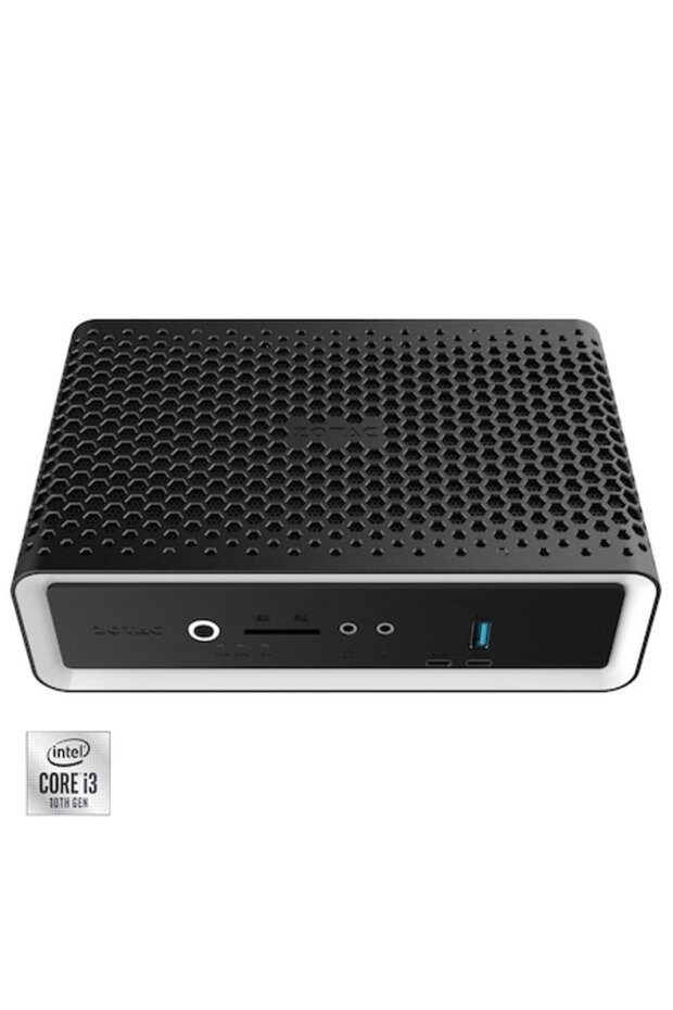 Mini PC Barebone Zbox with Intel Core i3-10110U Processor Up to 4.10GHz, No RAM, No Storage, W - 1