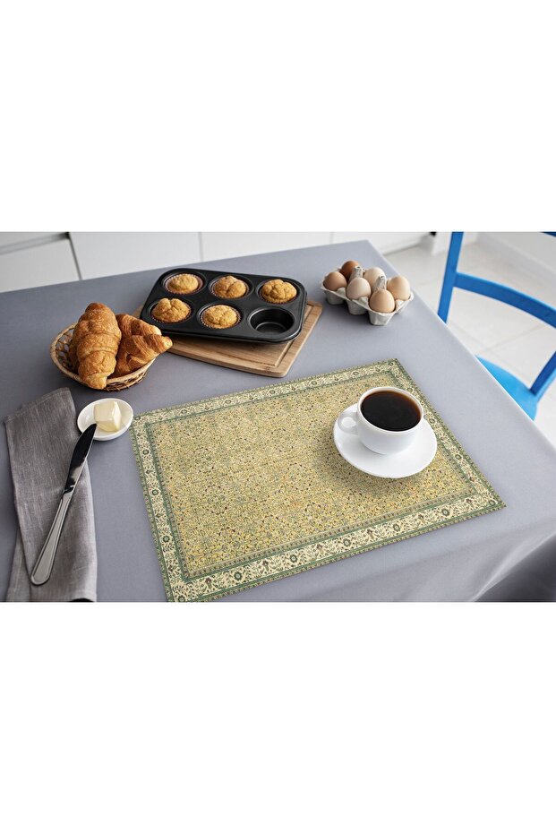 خدمة أدوات المائدة المستطيلة الملونة الأنيقة - 1