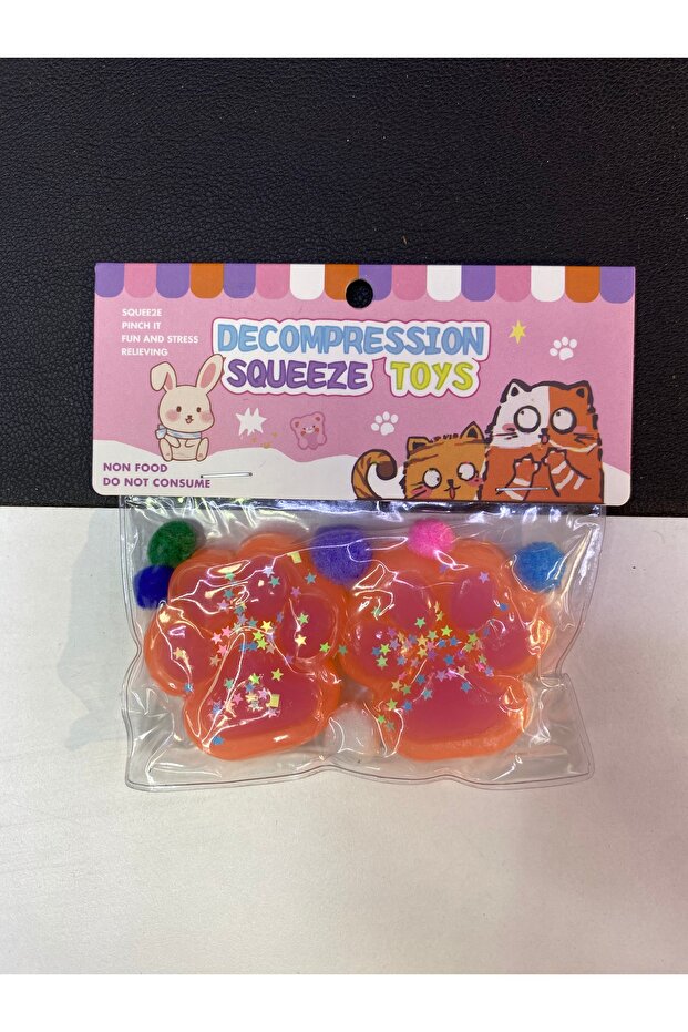 2 Pack Cat Paw Squishy - Mojmoj - 1