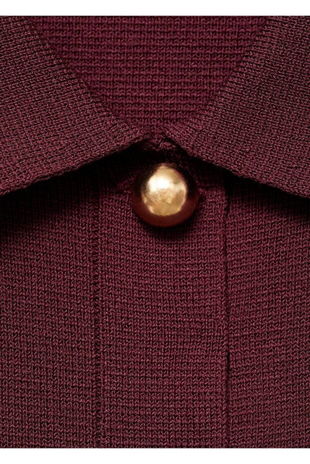 Strickjacke mit Taschen - 7