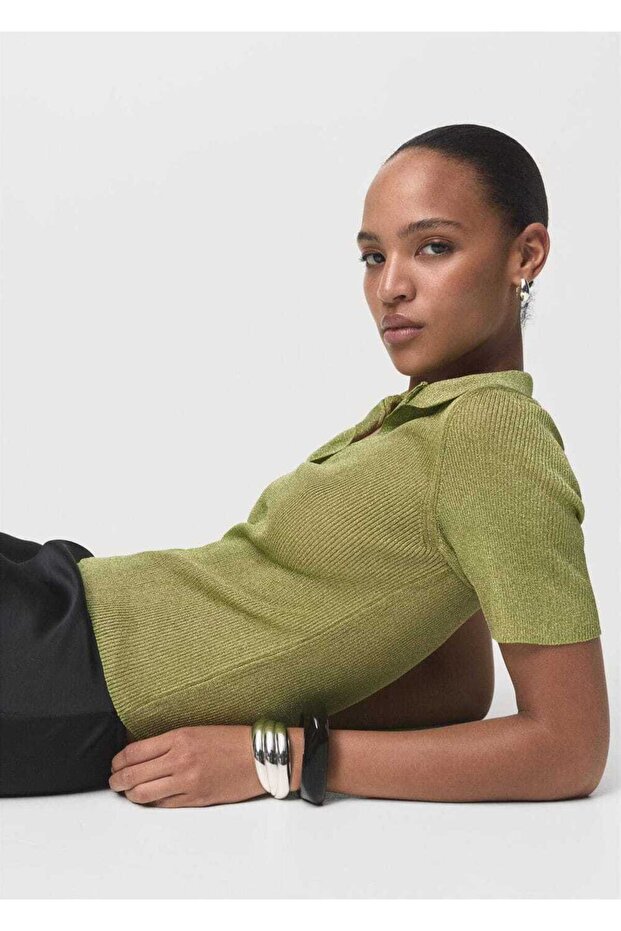 Simli polo yaka kazak - 6