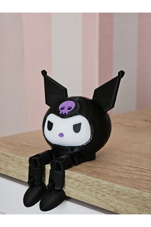 KUROMİ SALLANAN AYAKLI BİBLO OYUNCAK HEDİYELİK - TEK ADET - 4