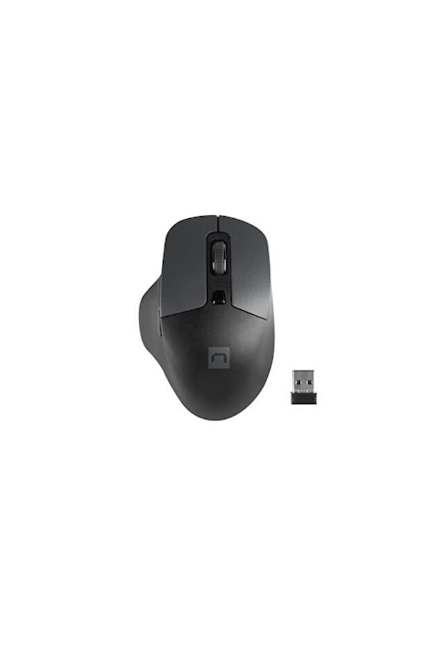 Mouse wireless Natec, 1600 DPI, Negru - 1