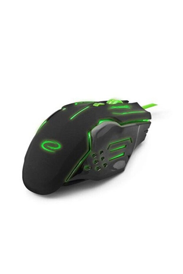 Mouse optic USB Gaming Verde - 4