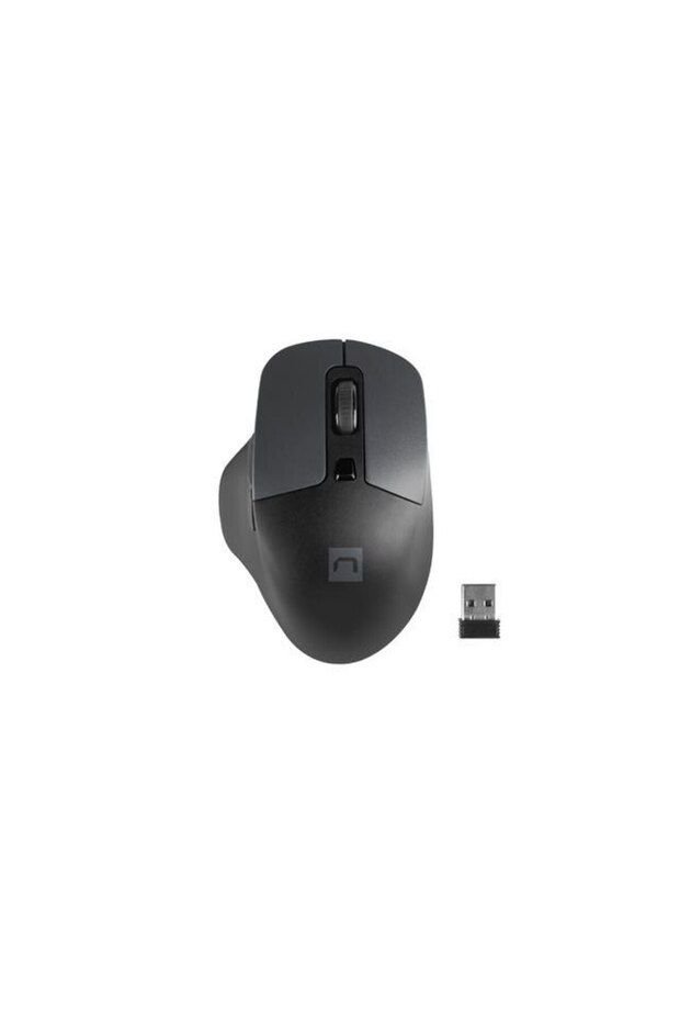 Mouse wireless Natec, 1600 DPI, Negru - 3