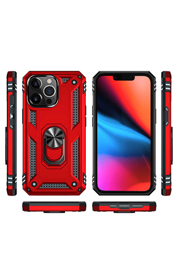 iPhone 13 Pro Compatible Cppl Vega Case-Blue - 4