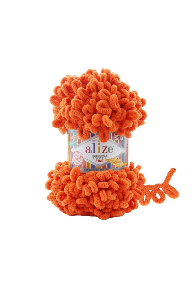 Puffy Fine El Örgü Ipi 100g – Şişsiz Kolay Örülür – Renk No:06 - 1