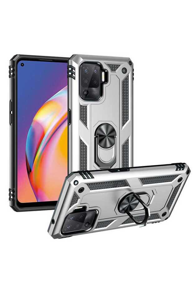 غطاء حماية CPPL Vega لهاتف رينو 5 لايت - أحمر - 2