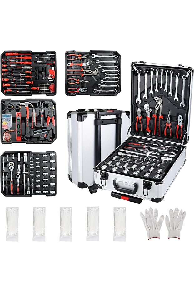 صندوق أدوات يدوية - 187 قطعة - 1