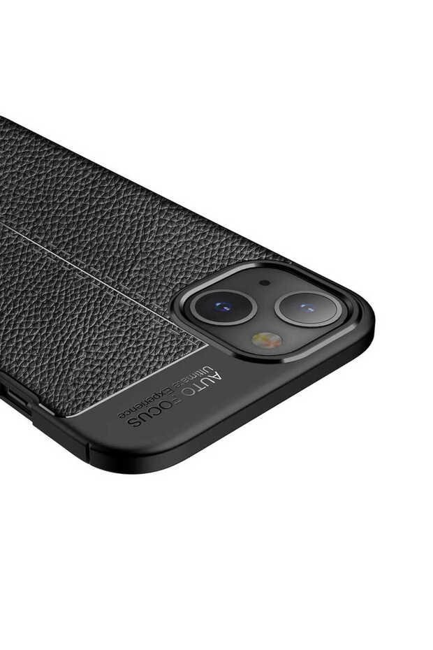 حافظة سيليكون متوافقة مع هاتف iPhone 14 CPPL Niss - أسود - 2