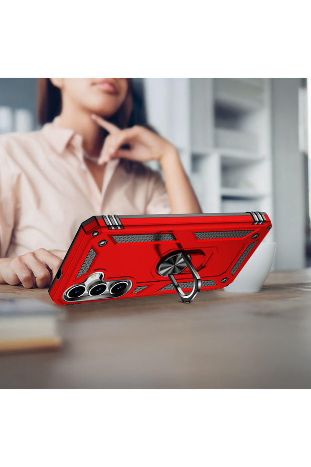 Galaxy S25 Case Cppl Vega Cover - Red - 6