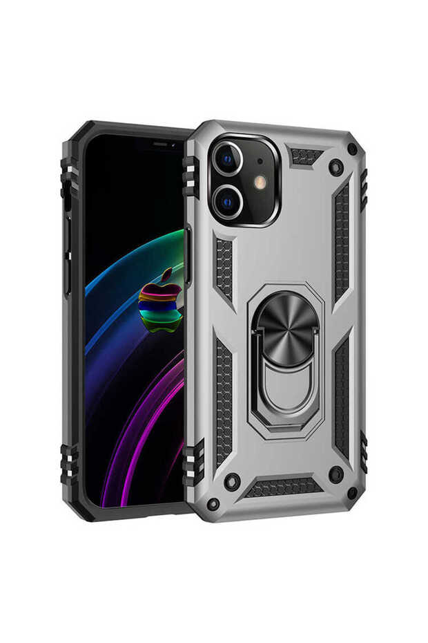 iPhone 12 Compatible Cppl Vega Case-Gray - 1