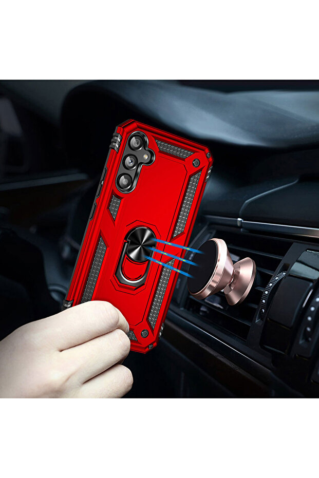 Galaxy A34 Case Cppl Vega Cover - Red - 3