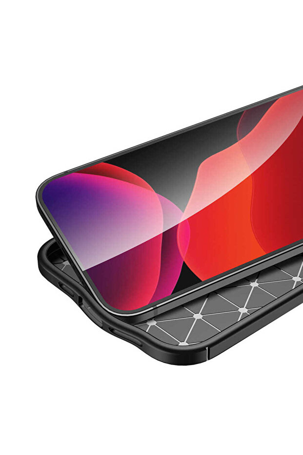 حافظة سيليكون متوافقة مع هاتف iPhone 14 CPPL Niss - أسود - 4