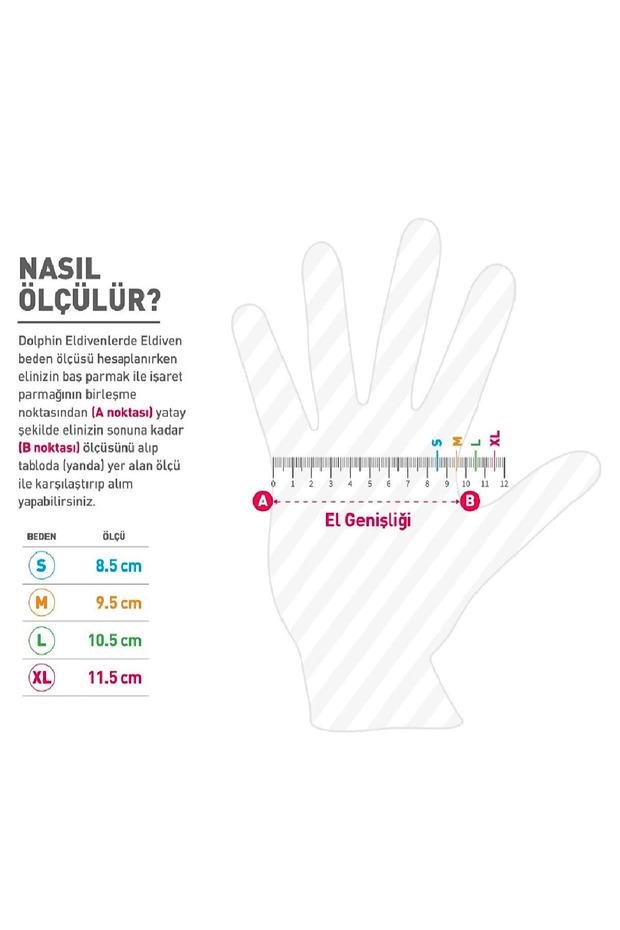 Ekstra Kalın Siyah Nitril Eldiven XL Beden - 3