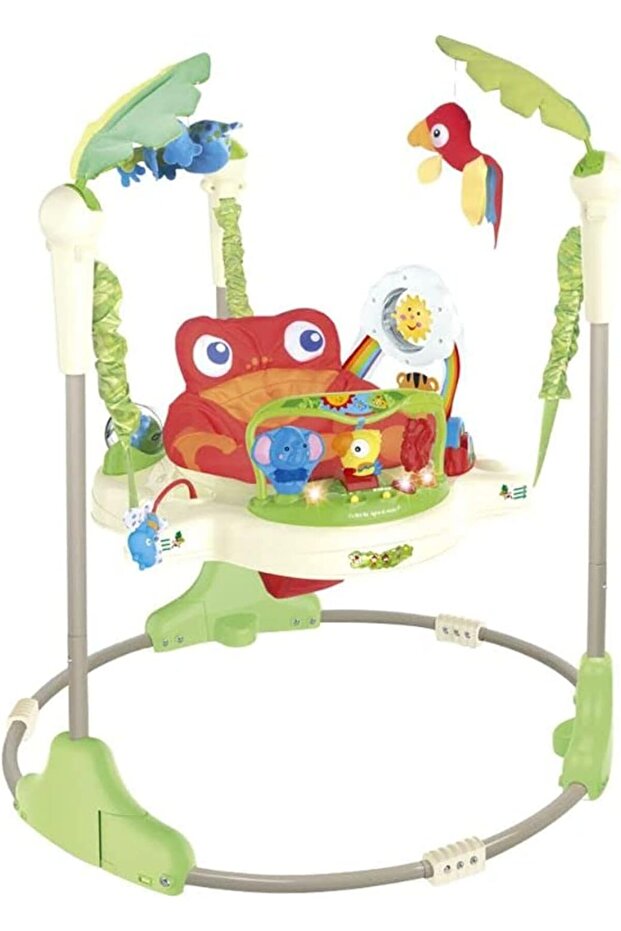 Baby Jumper with Music, Lights and Sounds, Green
