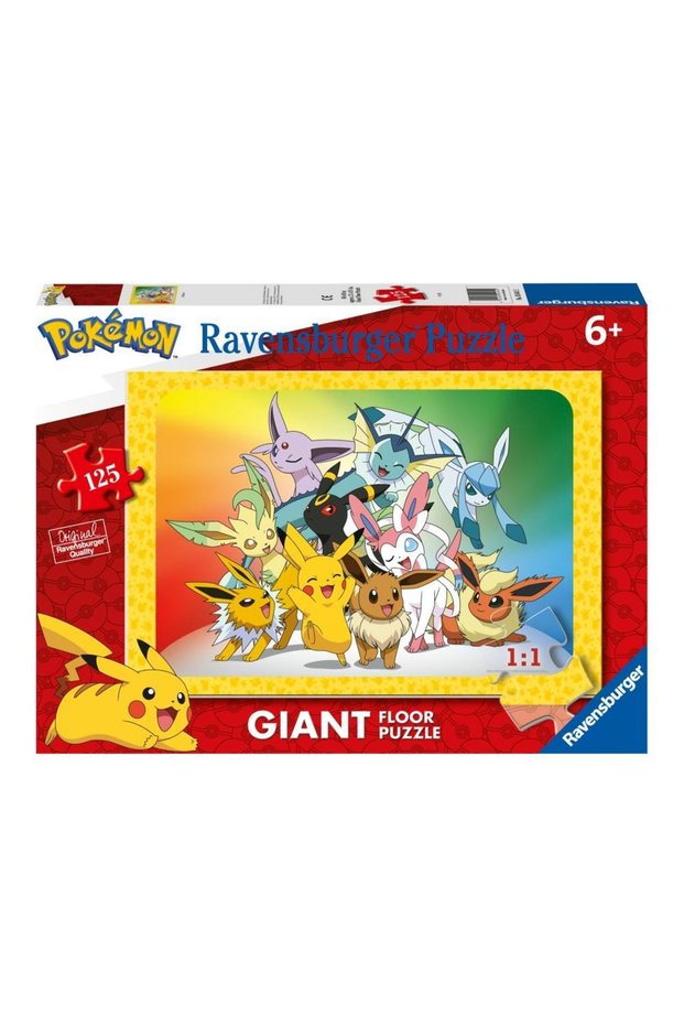- Puzzle mare de podea Pokemon 125 piese