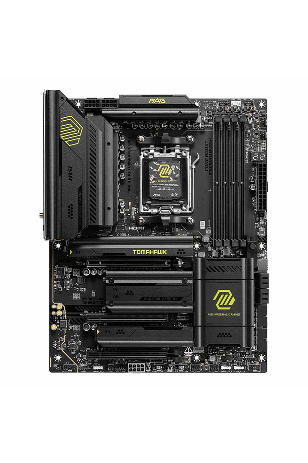 MAG X870 Tomahawk WiFi DDR5 (8400MHz)OC M.2 HDMI/USB-C PCIe 5.0 AM5 ATX Anakart - 2