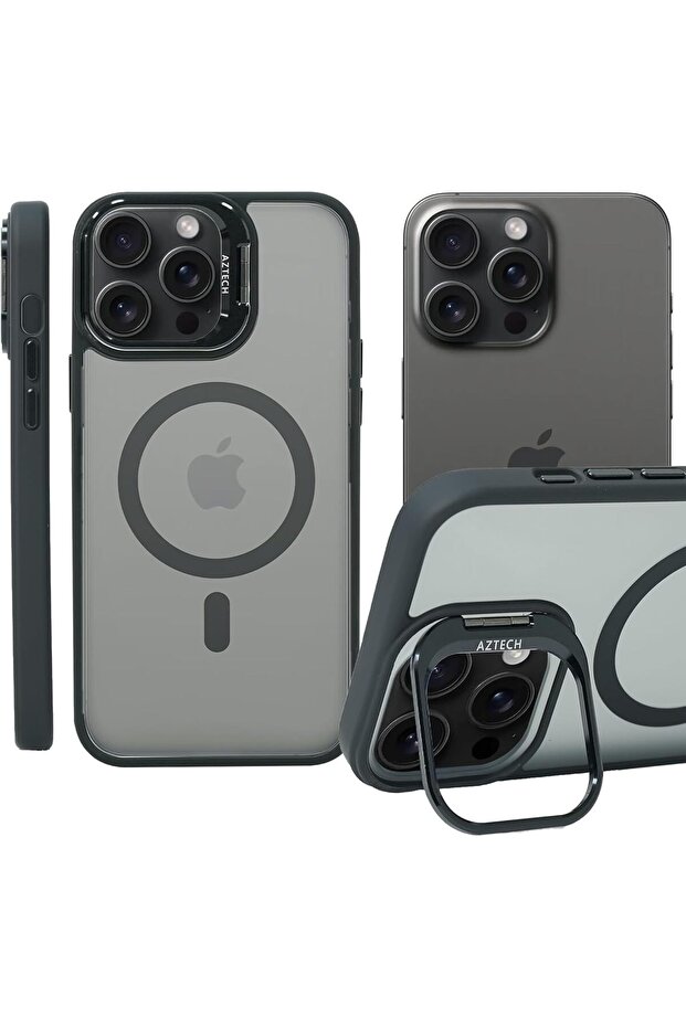 for iPhone 15 Pro Max Case Cover, Compatible with MagSafe, Military-Grade Protective Case, Bu