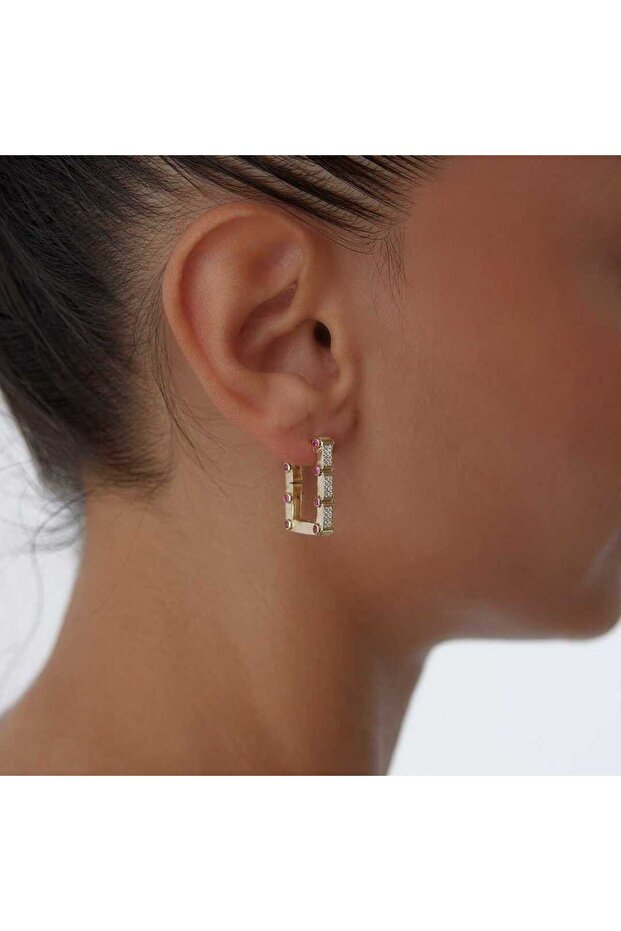 İskelet Ataç Küpe - 2