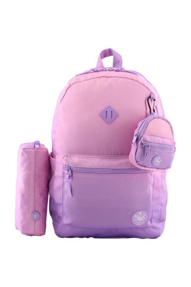 حقيبة ظهر تجريدية مع ملحق - 1