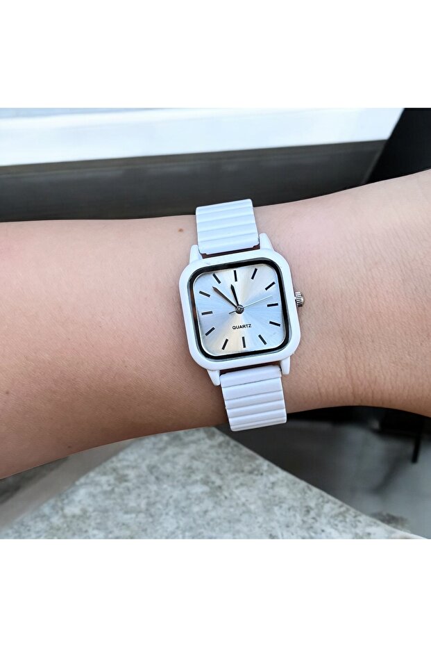Square Minimal Color Summer Watch