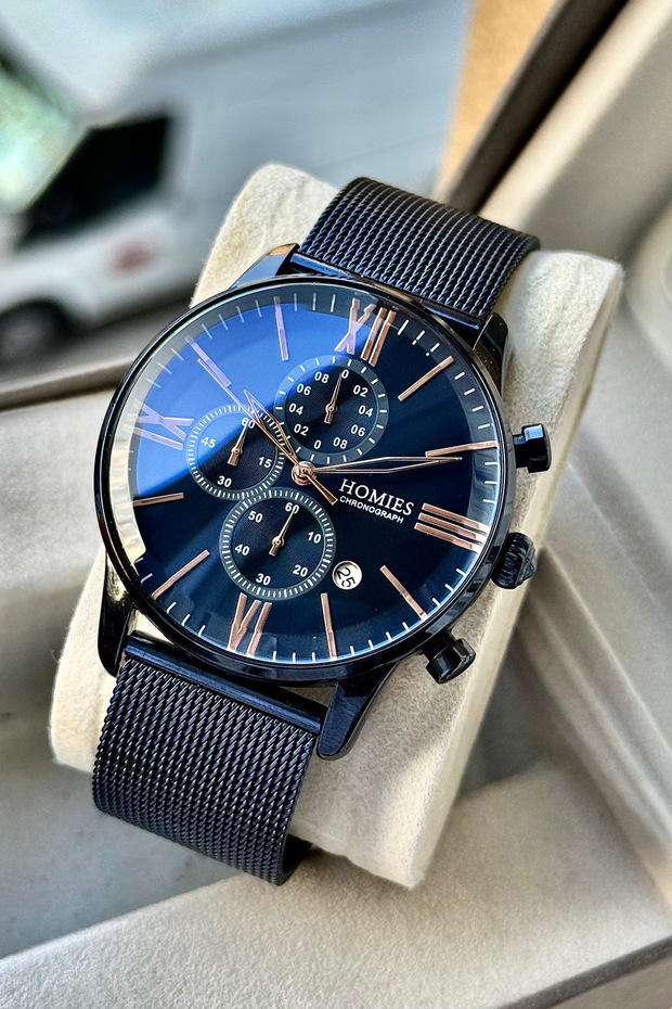 Men's Wristwatch Original Gift Box and Bracelet with Gift.Hm 65565556