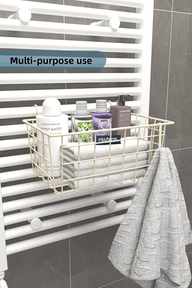 Hangable Towel Warmer Organizer Towel Holder Bathroom Organizer Towel Drying Hangable Towel Basket