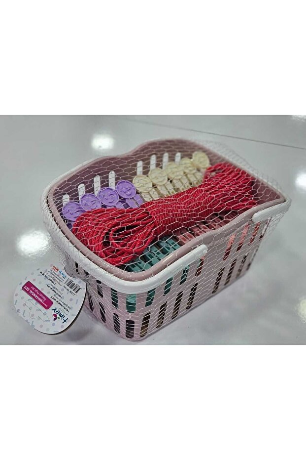 مجموعة أوتاد سلة مكونة من 20 قطعة - 3