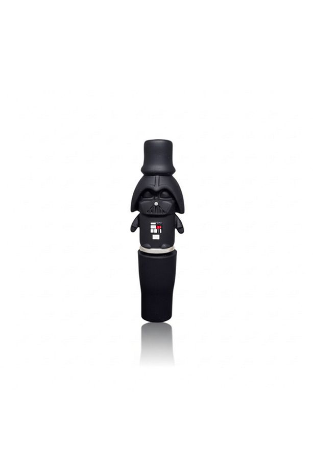 Figürlü Boyunluk Askılı Sipsi - Black Darth Vader - 2