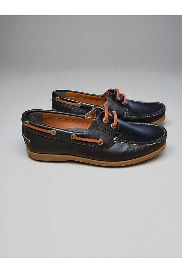 Derikan 7000 Men's Khaki Leather Casual Shoes