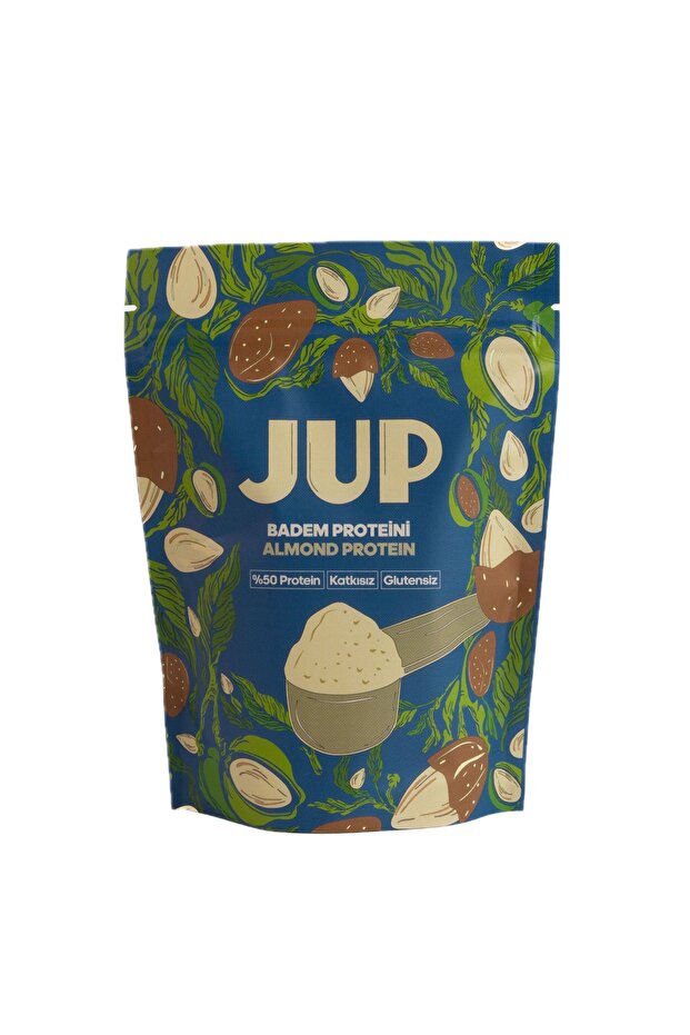 100% Badem Içerikli Bitkisel Protein Tozu / Yüksek Proteinli Badem Unu 240gr - 1