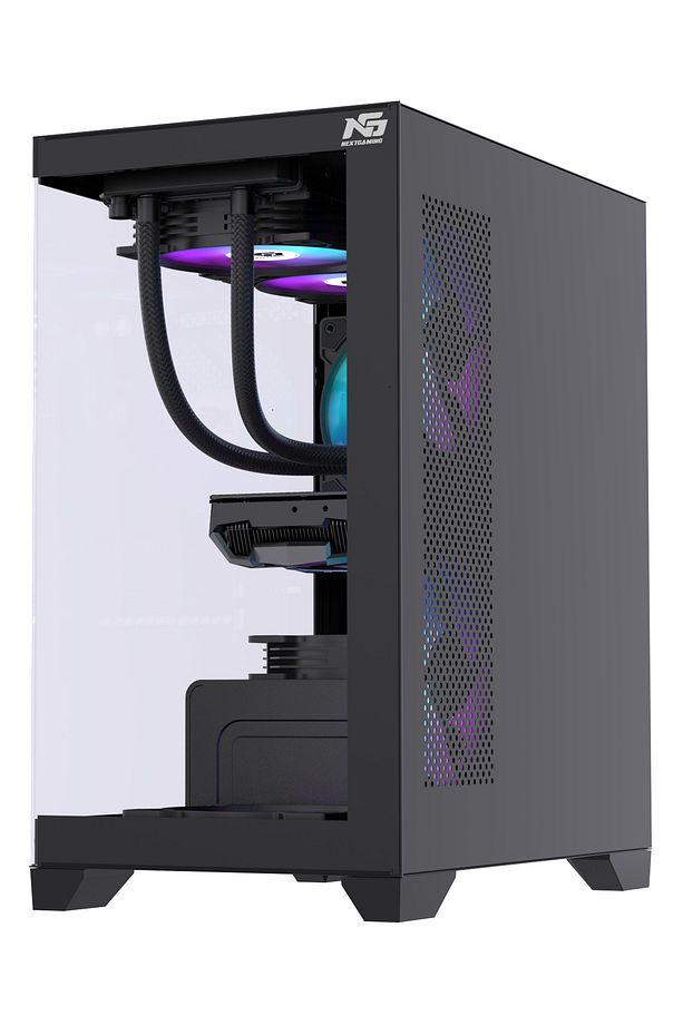 Orion Elite 4x Tuştan Değişen RGB Fanlı M-Atx Boş Bilgisayar Kasası Siyah - 5