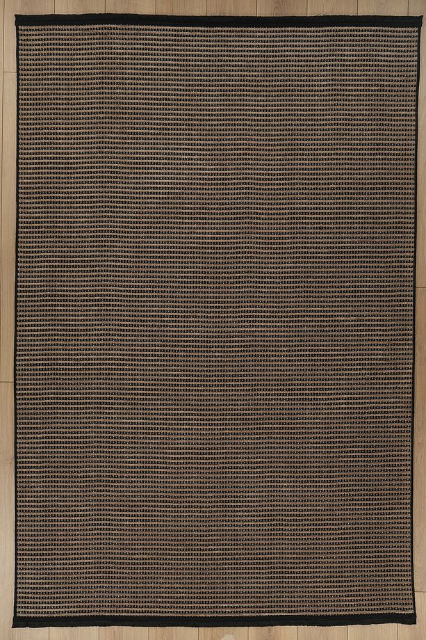 Bej Şönil %100 Pamuk Yumuşak Kaymaz Taban Yıkanabilir Kilim Yolluk Salon Oturma Çocuk Odası Dokuma - 4