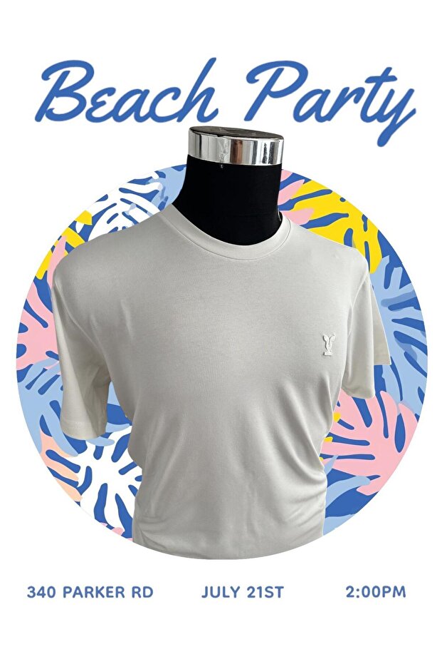 BİSİKLET YAKA ERKEK TSHİRT - 4