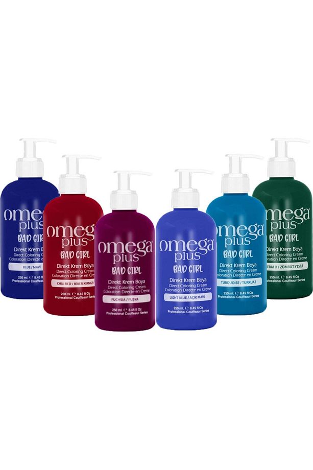 6 Adet Al 5 Öde Bad Girl 6lı Saç Boyası Seti 6x250ml - 1