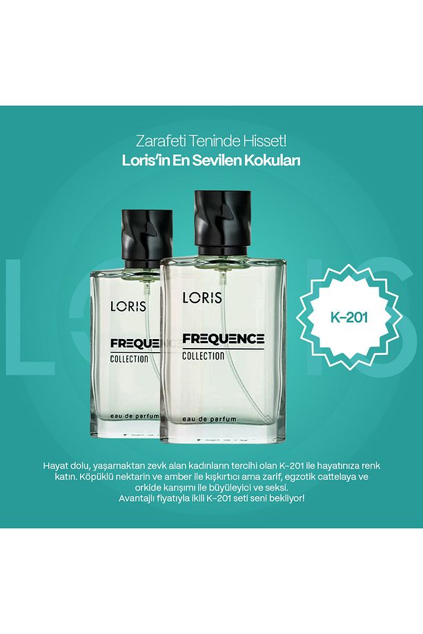 2 Adet K-201 Plus Parfume Edp 50 Ml Kadın Parfüm - 3