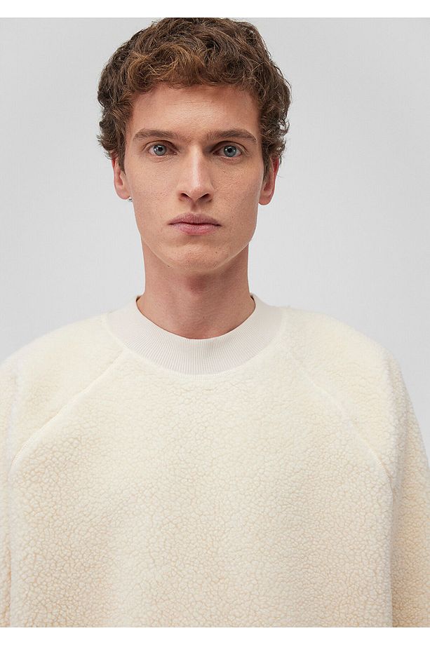Ekru Sherpa Sweatshirt 0S10260-70057 - 5