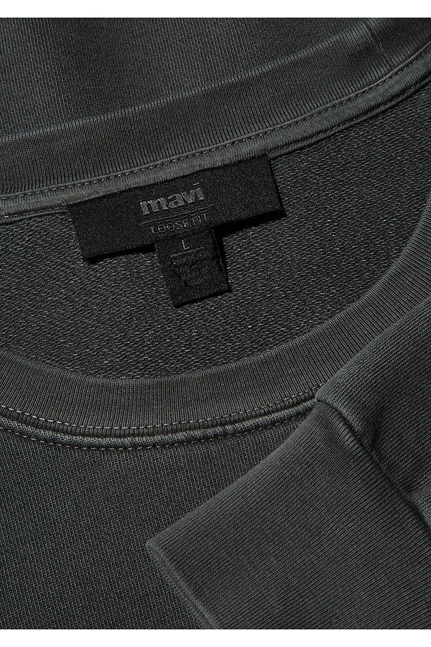 Bisiklet Yaka Antrasit Sweatshirt 0s10337-70092 - 8