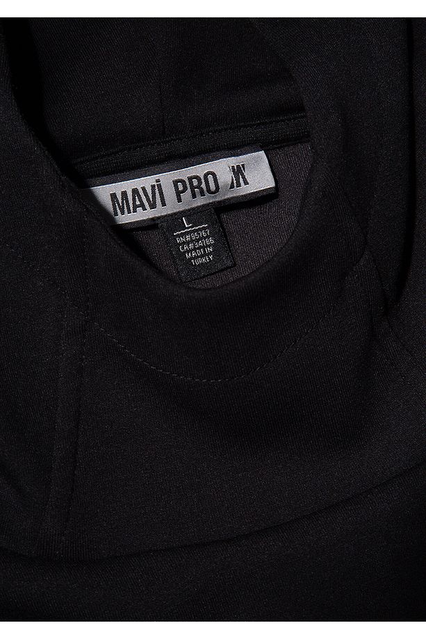 Kapüşonlu Siyah Sweatshirt 0S10287-71379 - 6