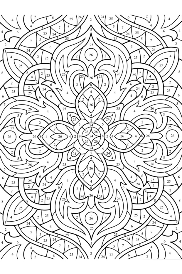 Sayılarla Mandala - 2