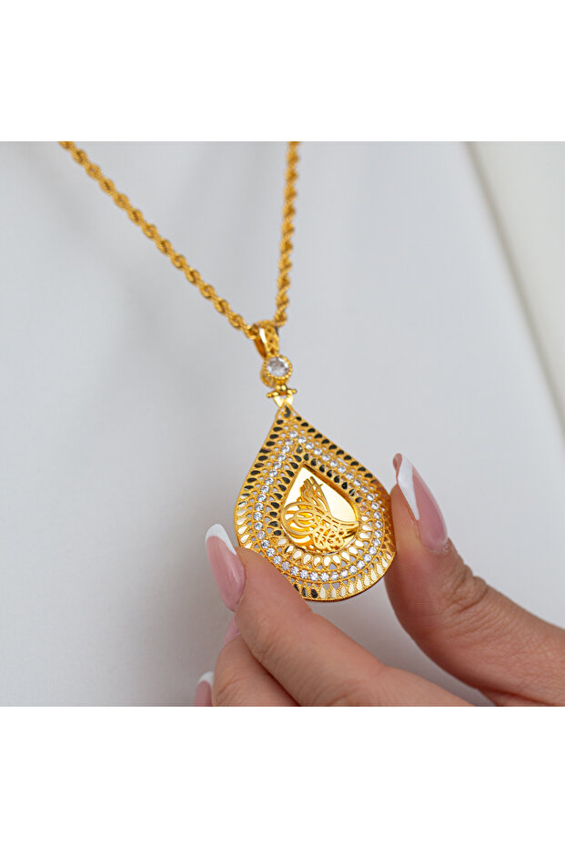 Damla Tuğralı Kolye Ucu - 2