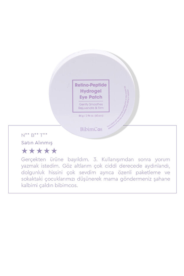 Retino-peptide Hydrogel Eye Patch - Göz Maskesi - 8