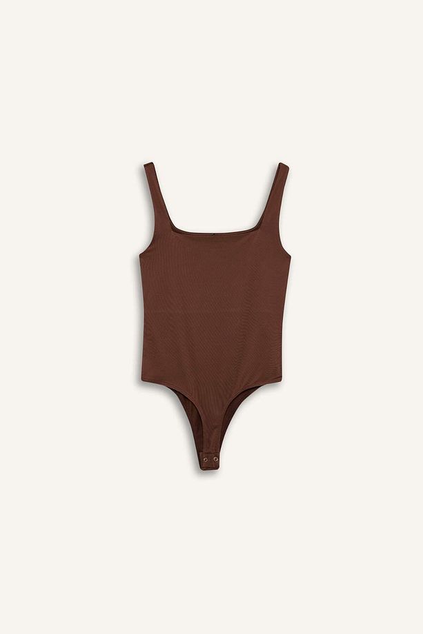 Kare Yaka Basic Düz Çıtçıtlı Body F8245AX25HS - 1