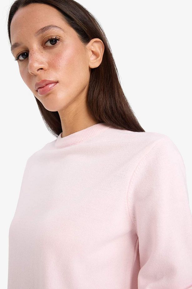 Relax Fit Bisiklet Yaka Triko Kazak C0058AX25WN - 4