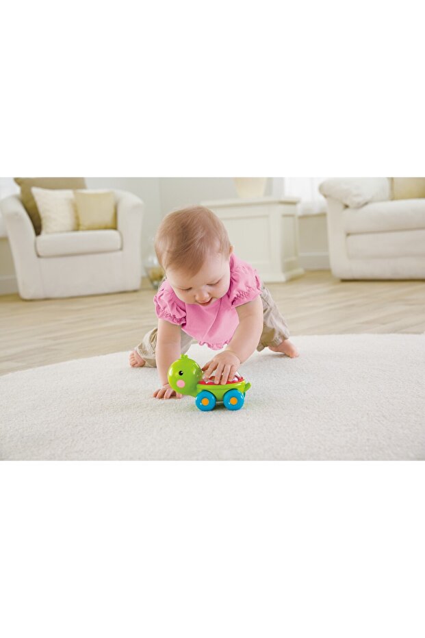 Fisher Price Push and Go Turtle Toy - 7