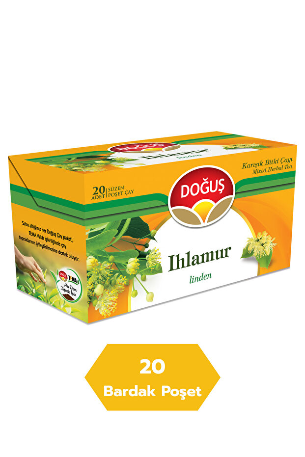 Ihlamur Bitki Bardak Poşet Çayı 20li - 1