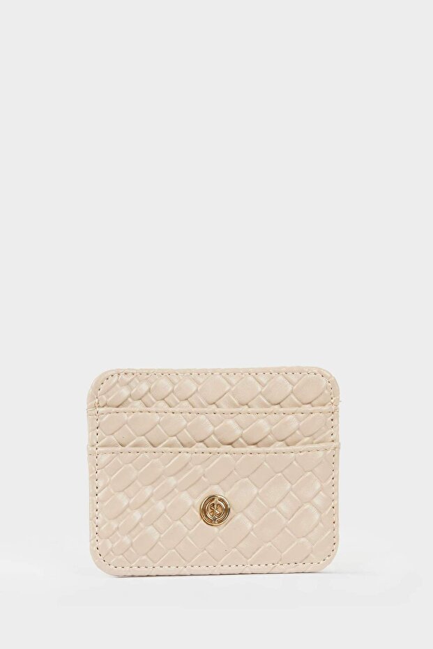 Women's Faux Leather Card Holder E2258Axns