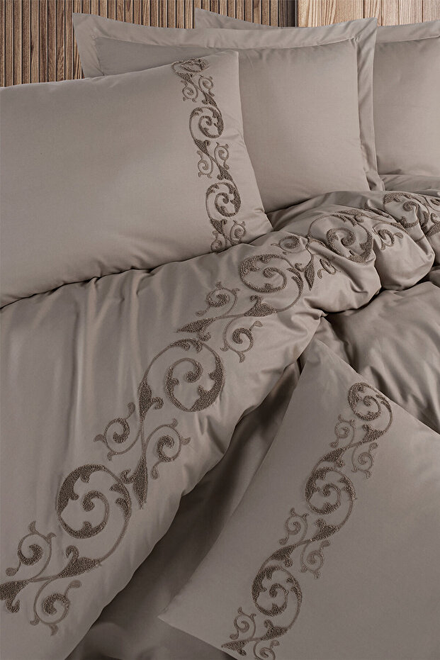 Noble - 100% Cotton Poplin Duvet Cover Set - Luxury Series